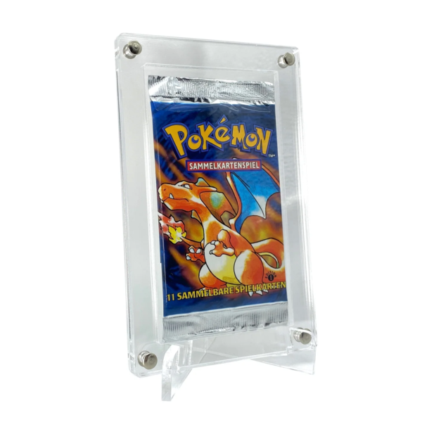 Acrylic Case and Stand for Pokemon booster pack