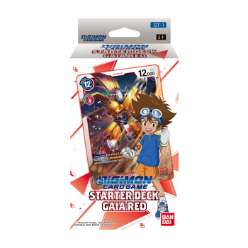 Digimon Card Game Gaia Red Starter Deck legion cards