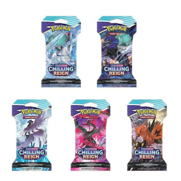 Pokemon Chilling Reign Sleeved Boosters