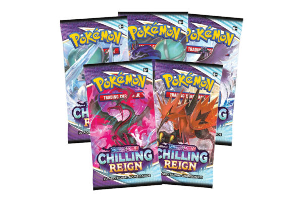 Pokemon Chilling Reign booster packs