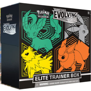 Pokemon Evolving Skies Elite Trainer Box (Leafeon-Umbreon-Jolteon-Flareon)