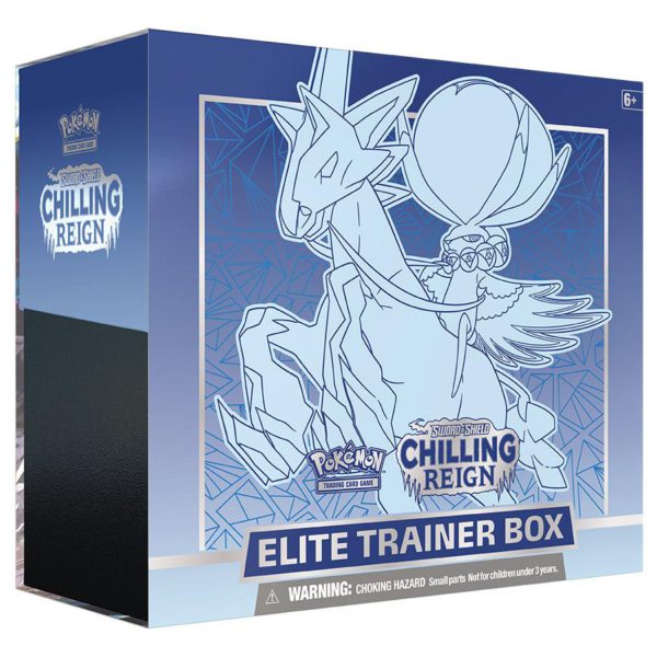 pokemon SS6 Chilling Reign Ice Rider Calyrex Elite Trainer Box