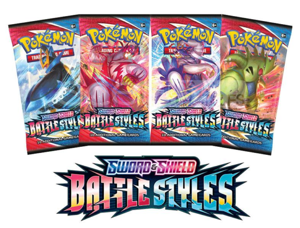pokemon sword and shield battle styles booster packs
