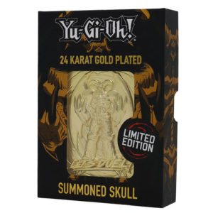 Yu-Gi-Oh! Limited Edition 24K Gold Plated Collectible - Summoned Skull